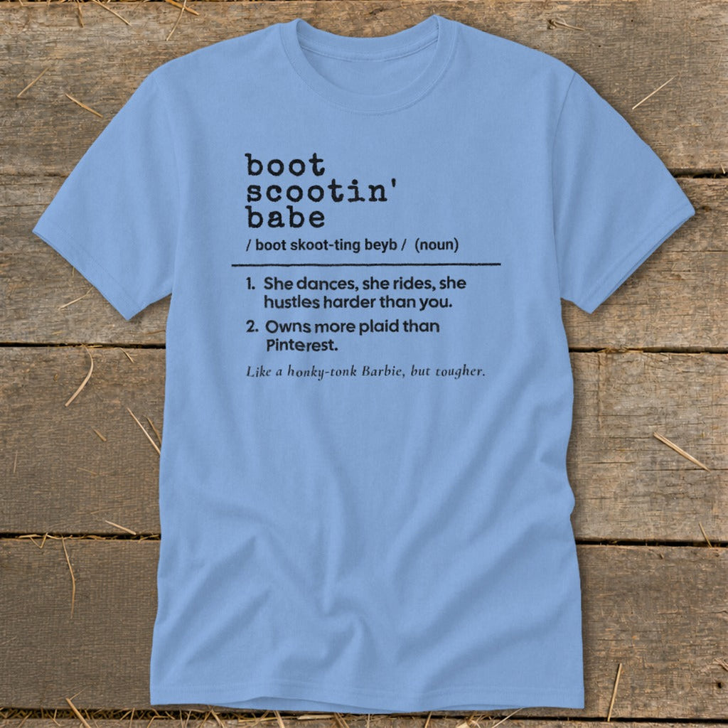 Boot Scootin Babe Definition Classic Tee product image 6