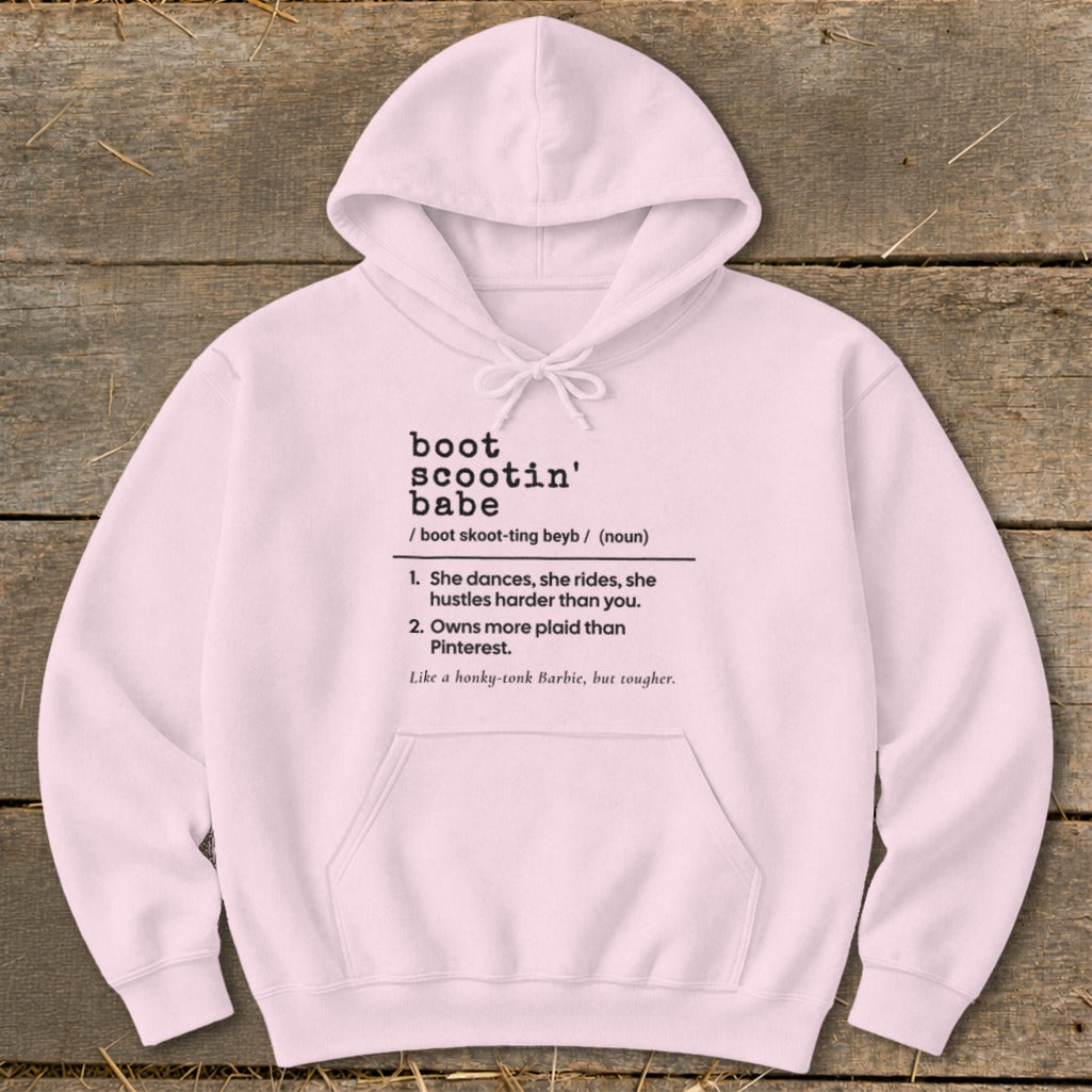 Boot Scootin Babe Definition Hoodie product image 2