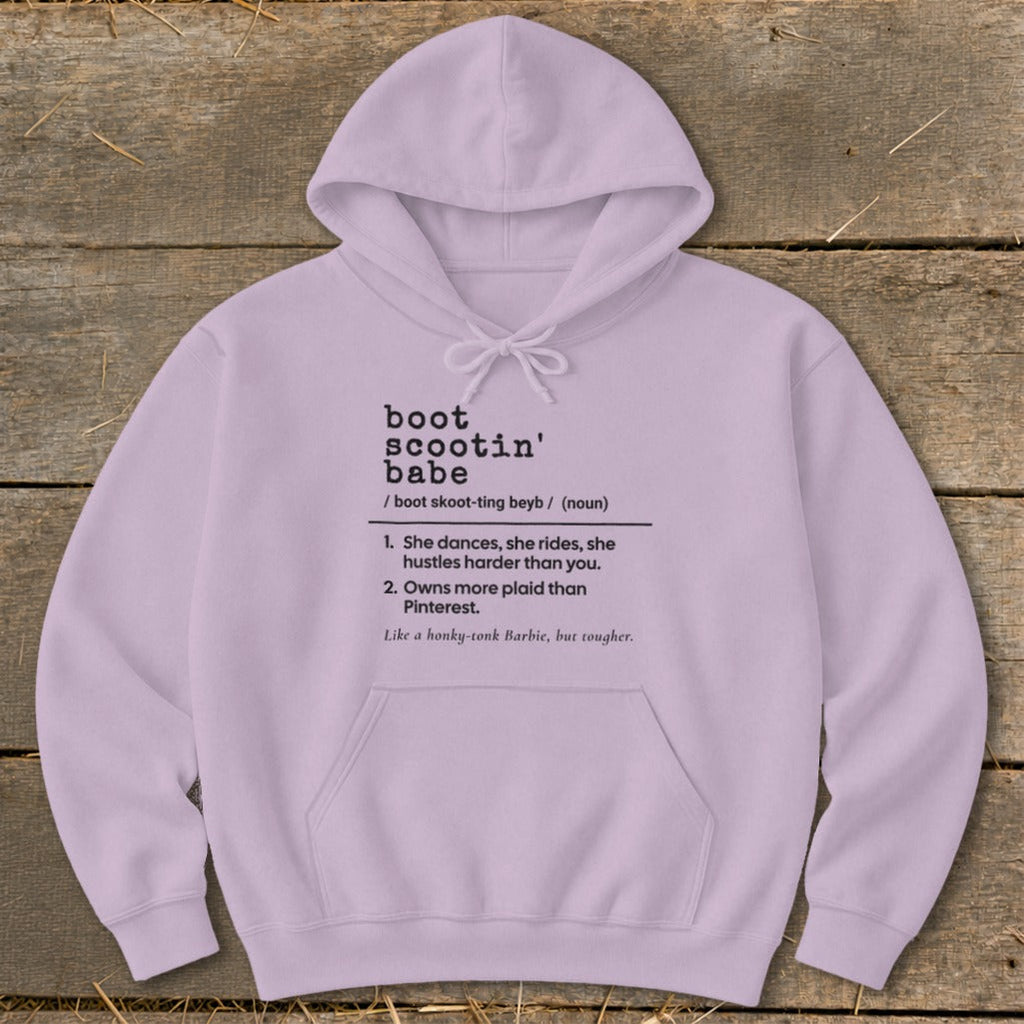 Boot Scootin Babe Definition Hoodie product image 6