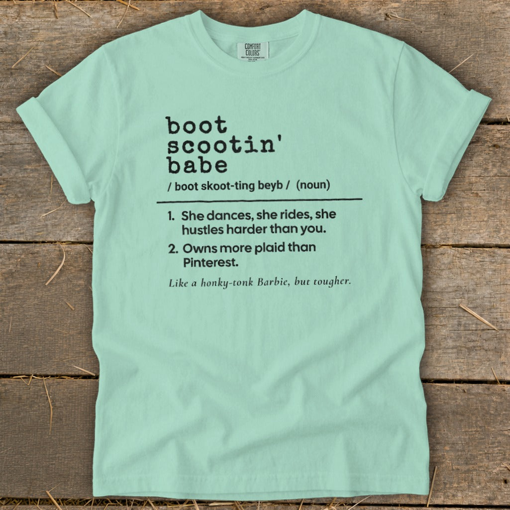 Boot Scootin Babe Definition Signature Tee product image 6