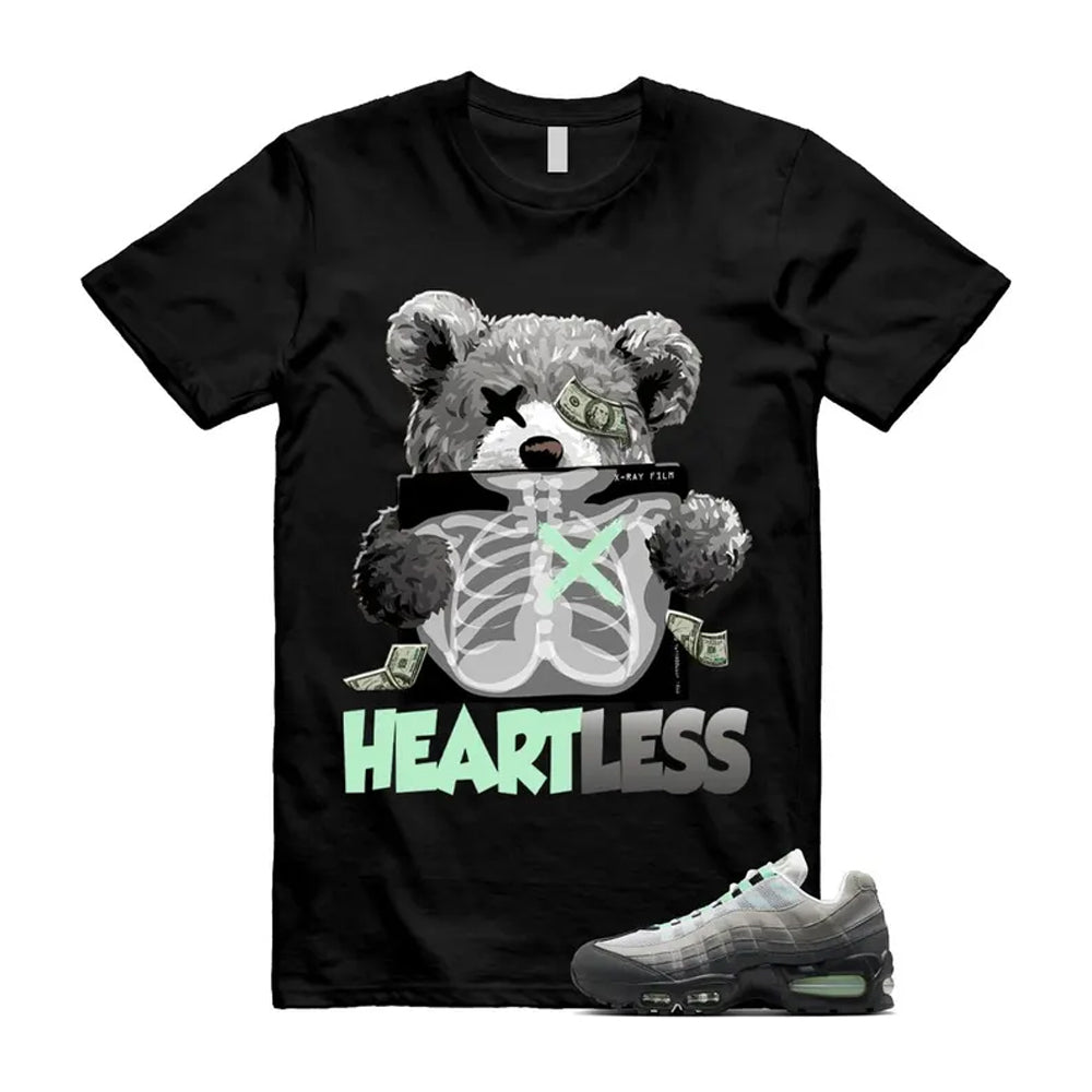 Air Max 95 Fresh Mint Big Bubble Black White Grey Shirt To product image 1