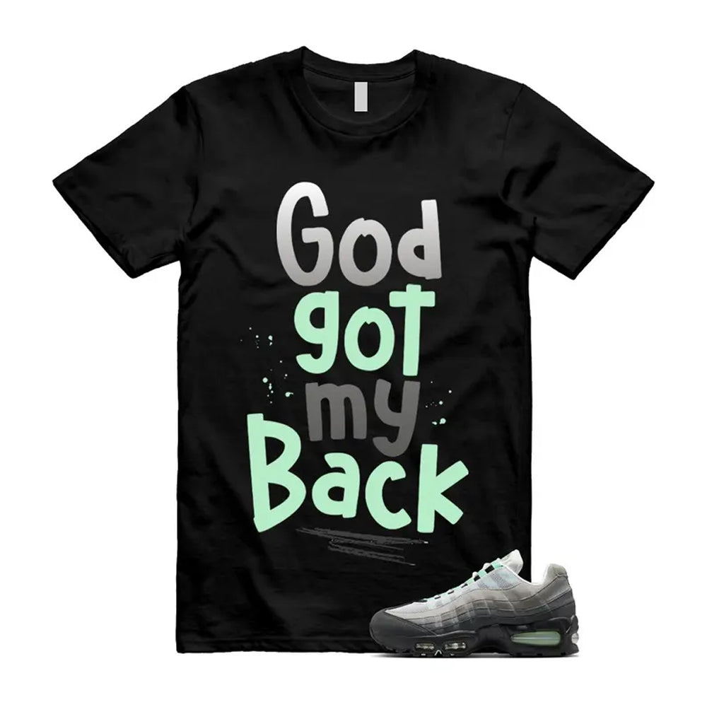 Air Max 95 Fresh Mint Big Bubble Black White Grey Shirt To product image 1