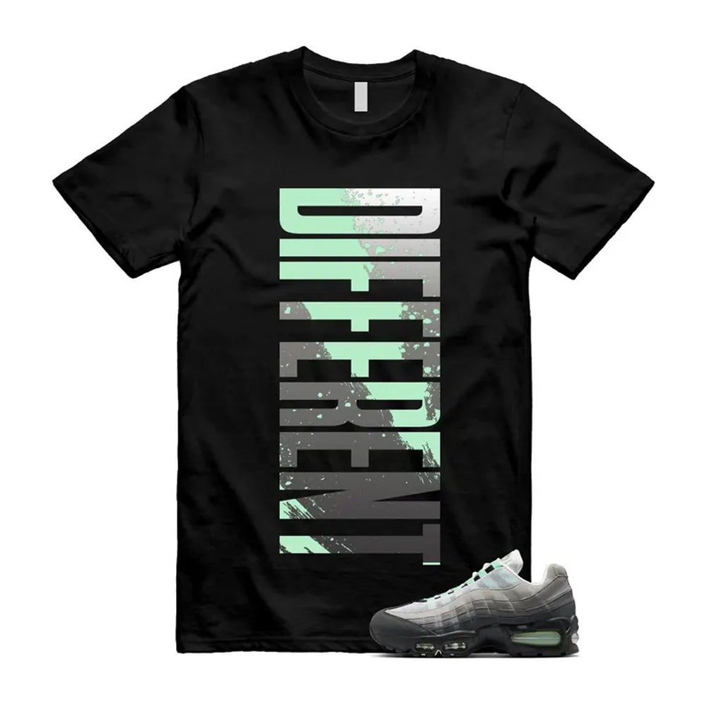 Air Max 95 Fresh Mint Big Bubble Black White Grey Shirt To product image 1