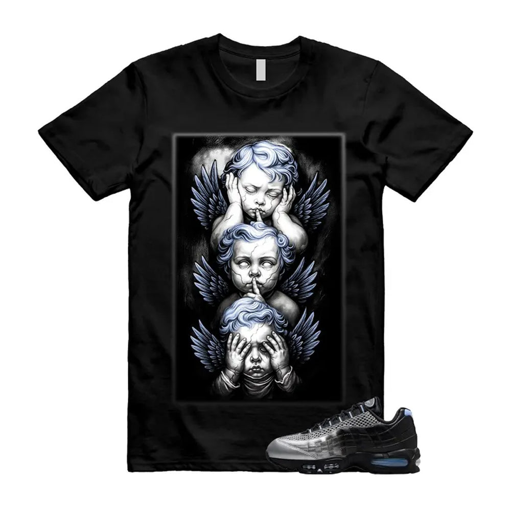 Air Max 95 Palace Black Silver Aluminum OG Big Bubble Shirt product image 1