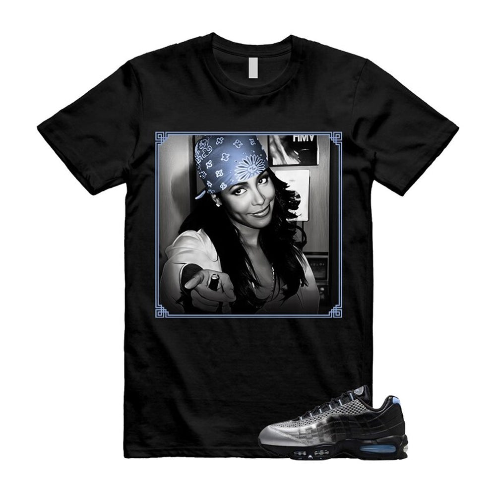 Air Max 95 Palace Black Silver Aluminum OG Big Bubble Shirt product image 1