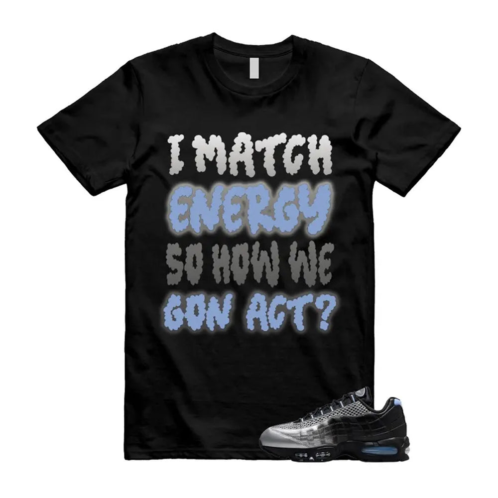 Air Max 95 Palace Black Silver Aluminum OG Big Bubble Shirt product image 1