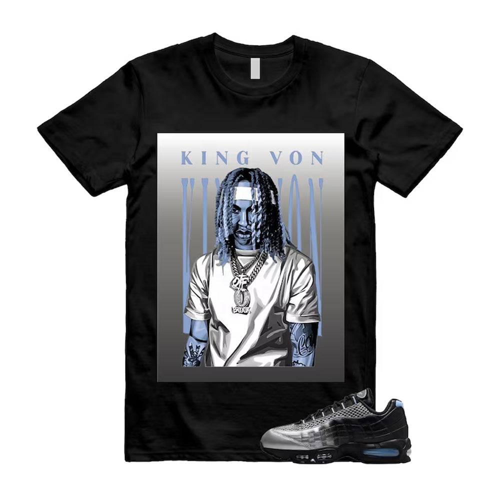 Air Max 95 Palace Black Silver Aluminum OG Big Bubble Shirt product image 1