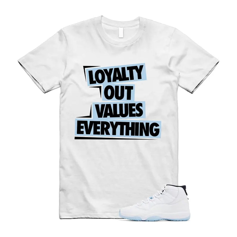 11 Legend Blue White Black Shirt To Match Love T-Shirt product image 1