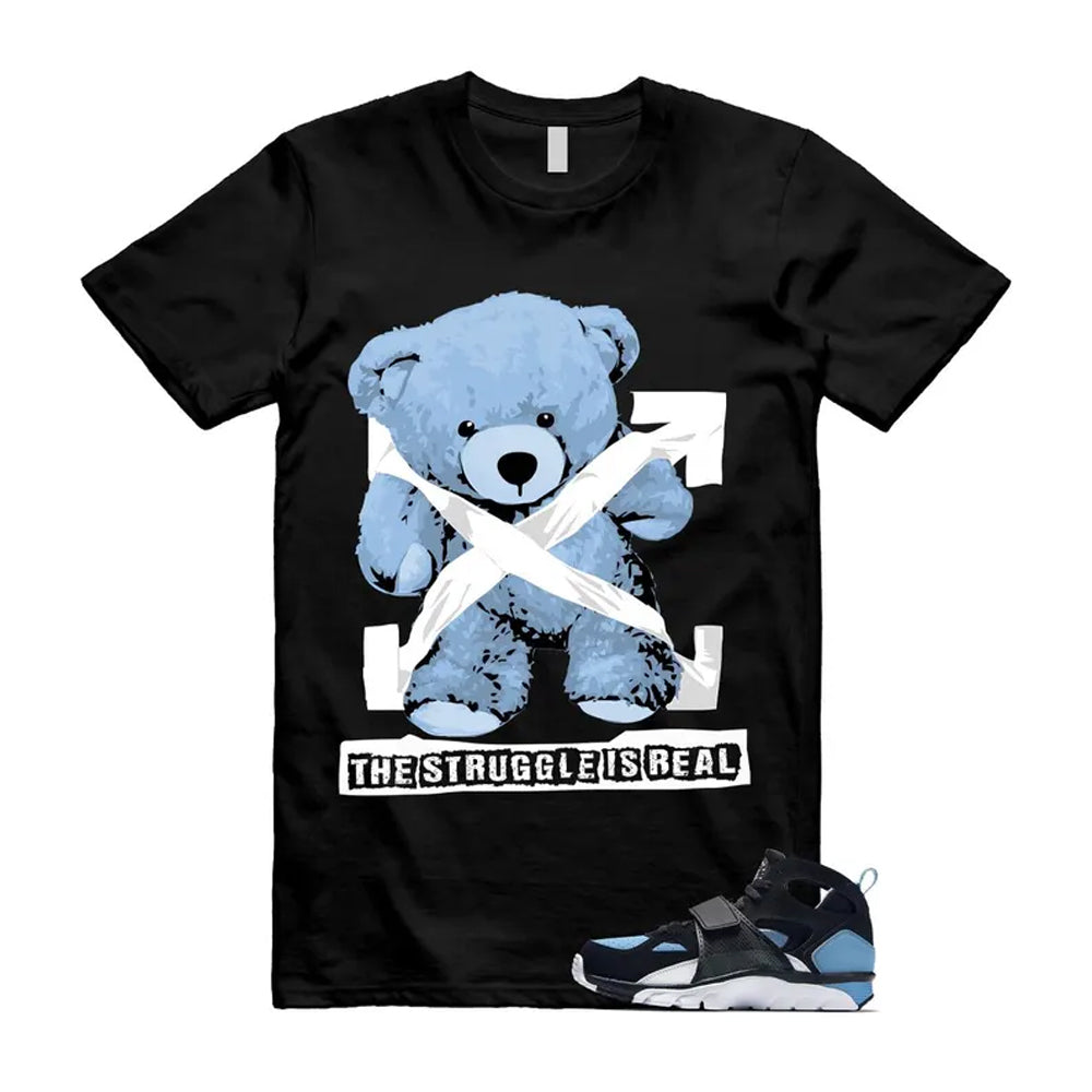 Huarache Cool Blue Black White Air Trainer Shirt To Match product image 1