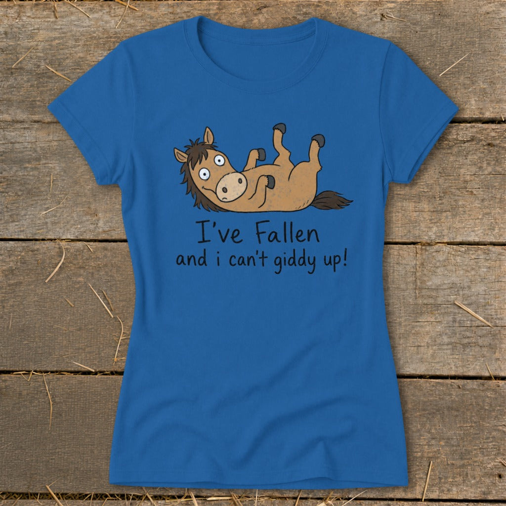 Can't Giddy Up Ladies Tee product image 3