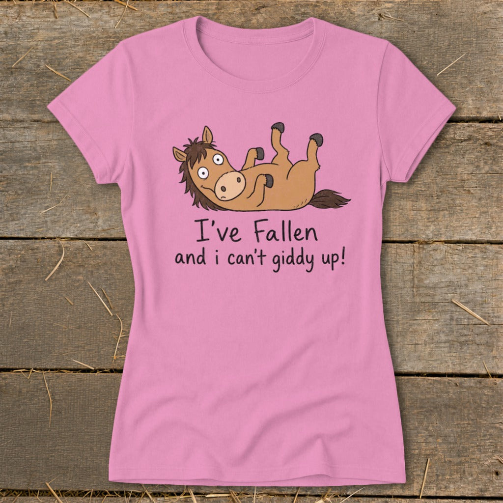 Can't Giddy Up Ladies Tee product image 7