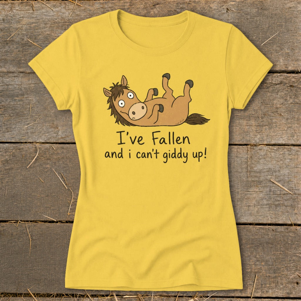 Can't Giddy Up Ladies Tee product image 8