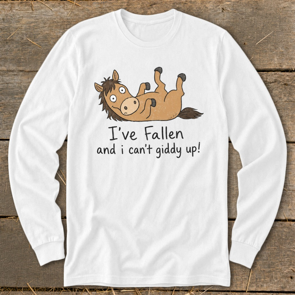 Can't Giddy Up Long Sleeve Tee product image 1