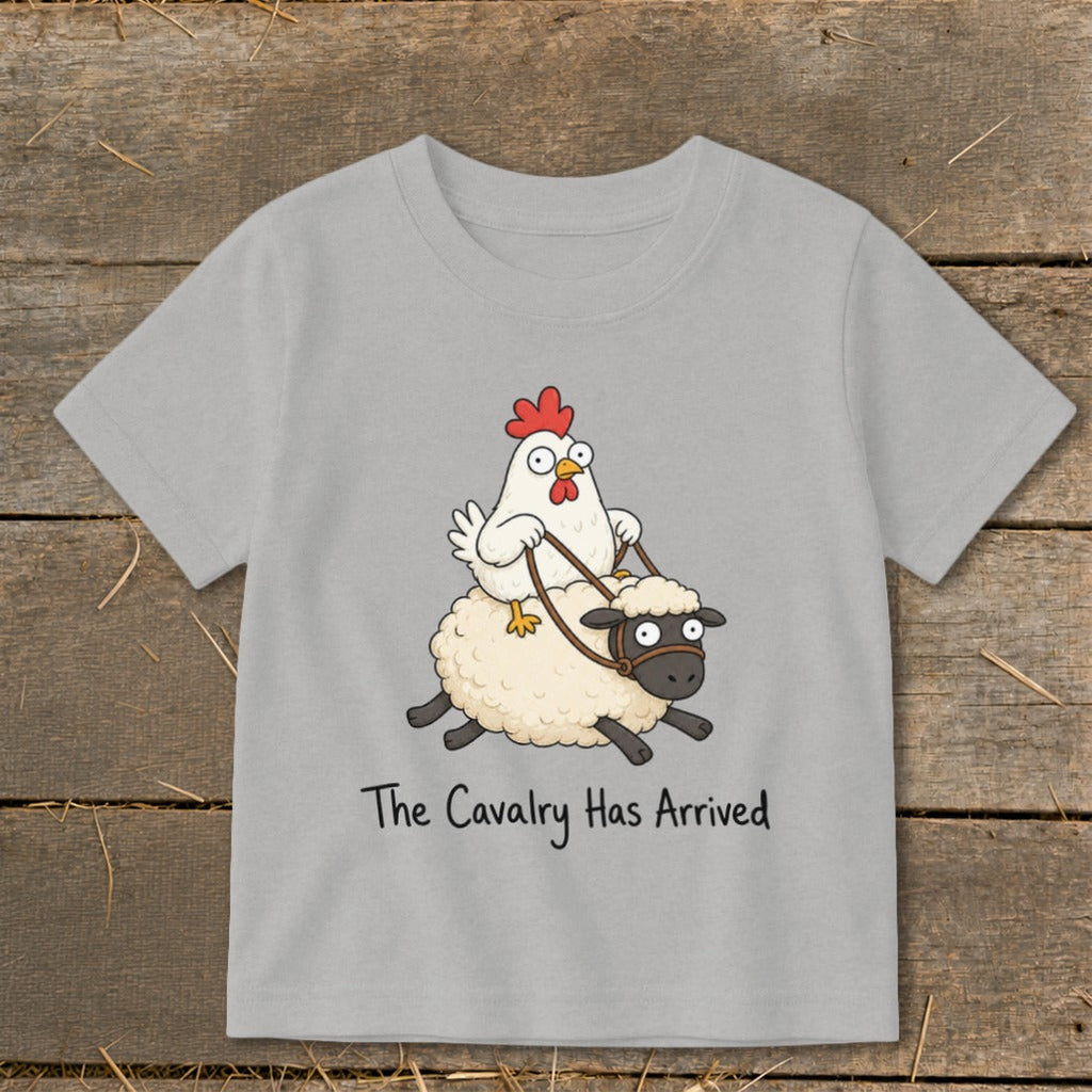 Cavalry Has Arrived Toddler Tee product image 3