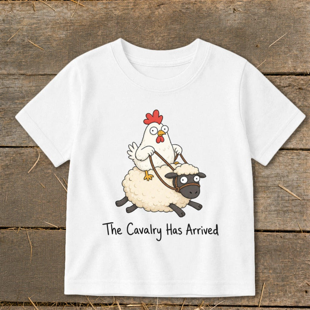 Cavalry Has Arrived Toddler Tee product image 4
