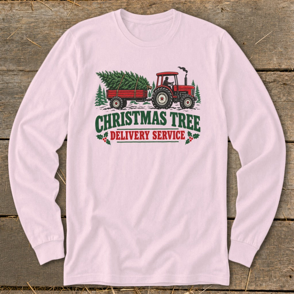 Christmas Tree Delivery Long Sleeve Tee product image 4