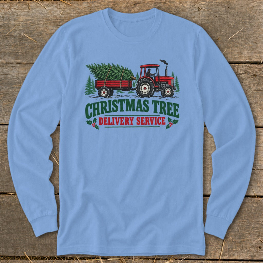 Christmas Tree Delivery Long Sleeve Tee product image 5