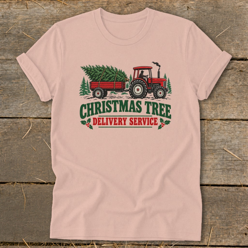Christmas Tree Delivery Softstyle Tee product image 8