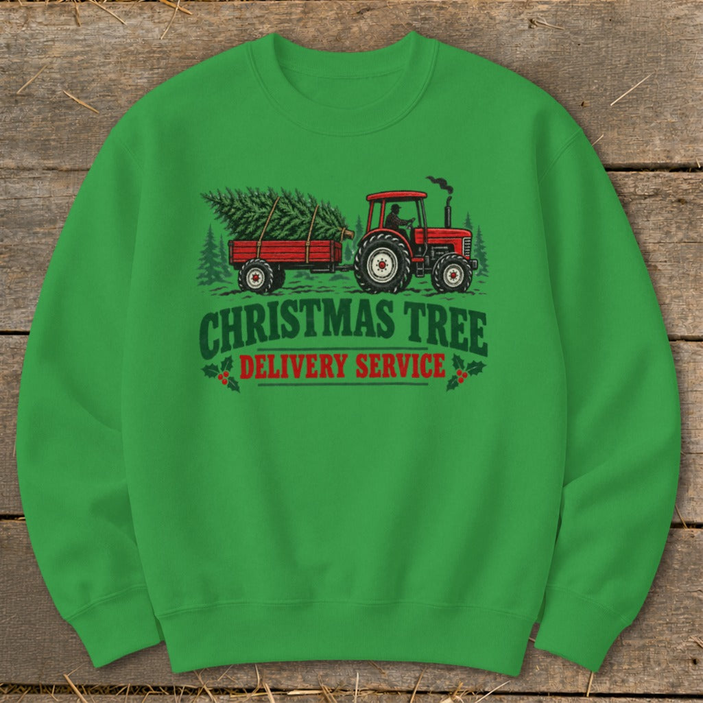 Christmas Tree Delivery Sweatshirt product image 2