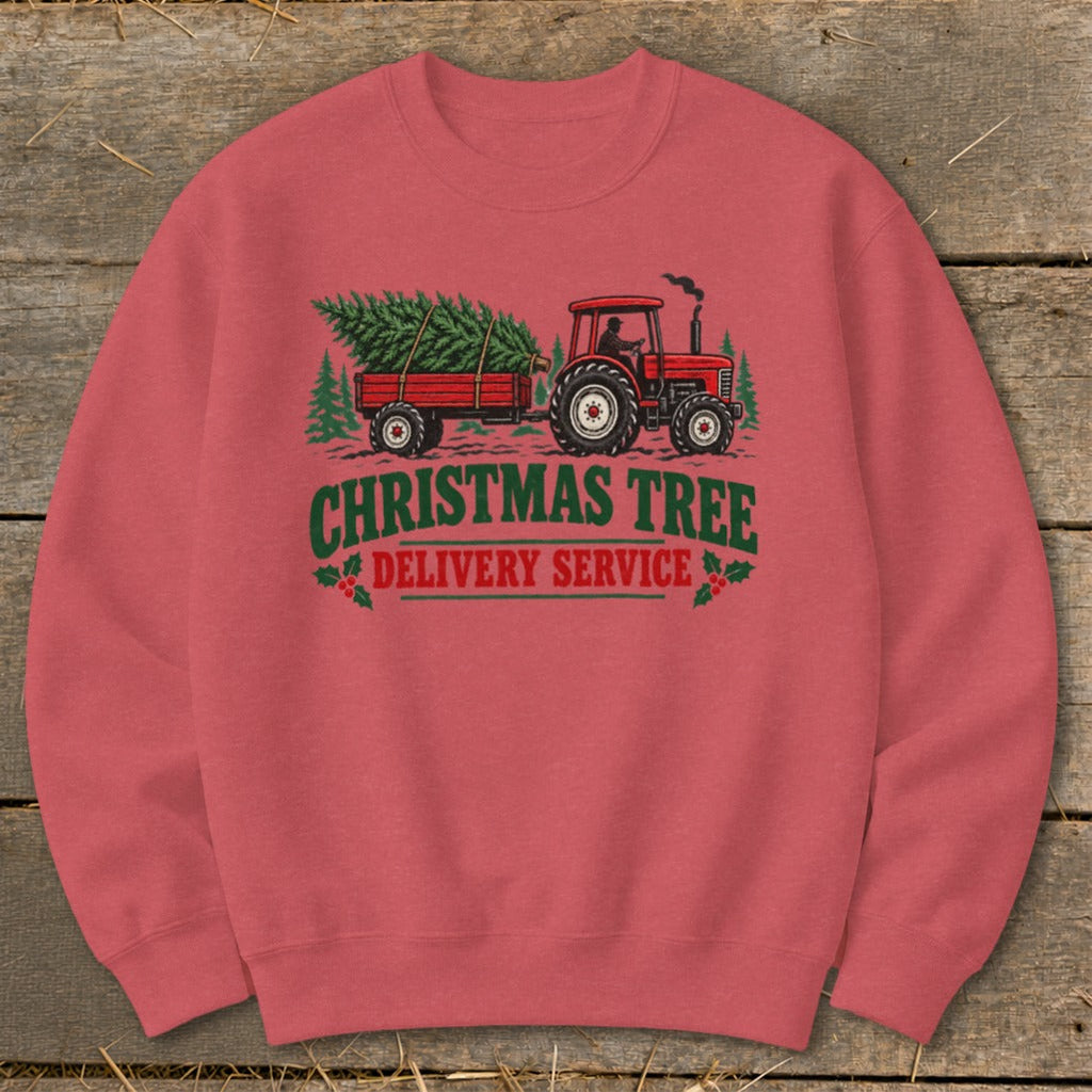 Christmas Tree Delivery Sweatshirt product image 3