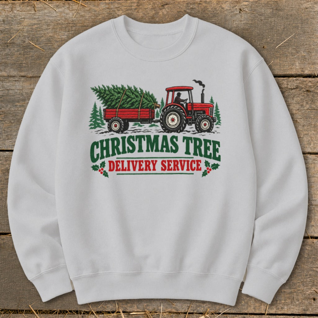 Christmas Tree Delivery Sweatshirt product image 4