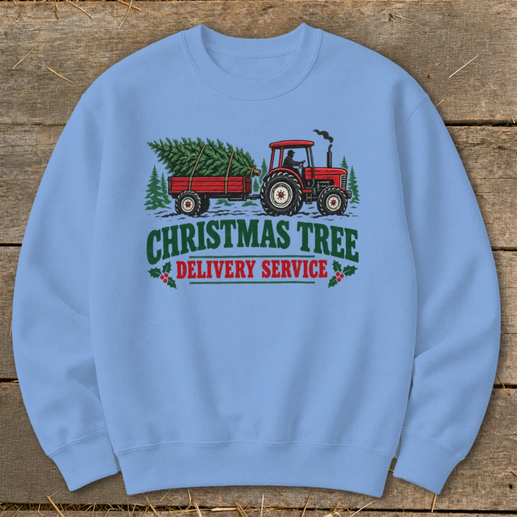 Christmas Tree Delivery Sweatshirt product image 7