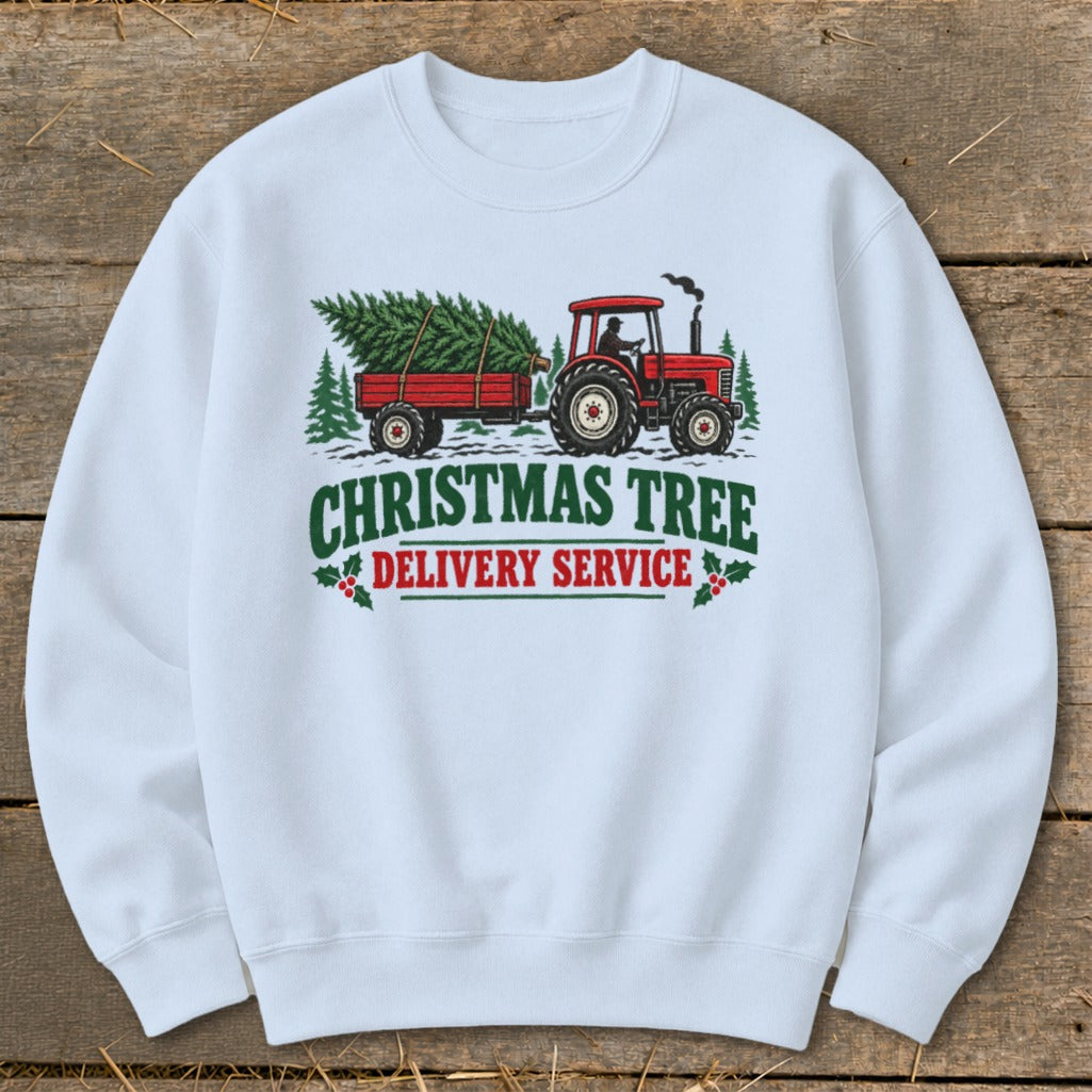 Christmas Tree Delivery Sweatshirt product image 8
