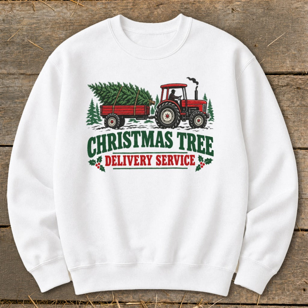 Christmas Tree Delivery Sweatshirt product image 1