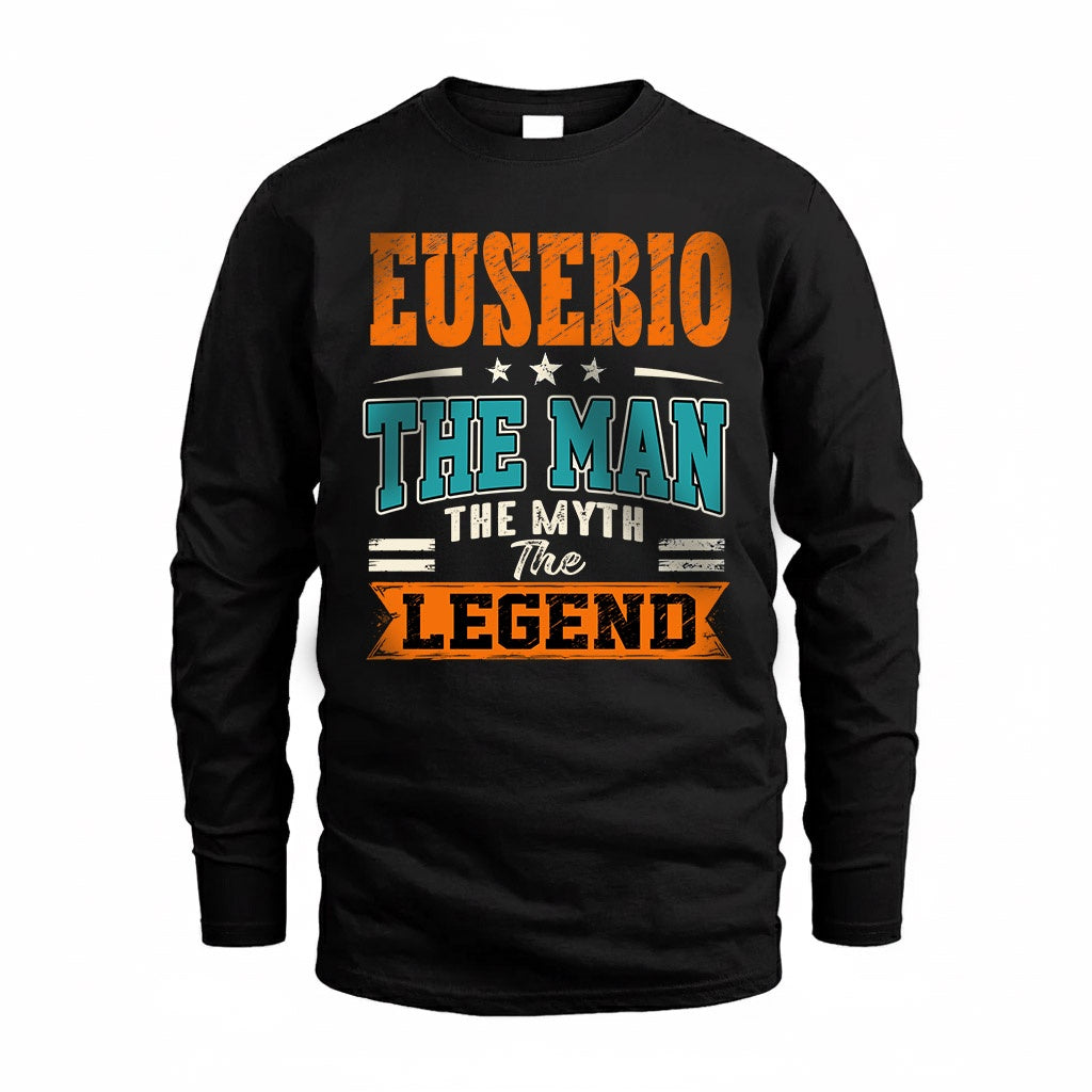 EUSEBIO HH F007 The Man Myth Legend Personalized Shirt – product image 4