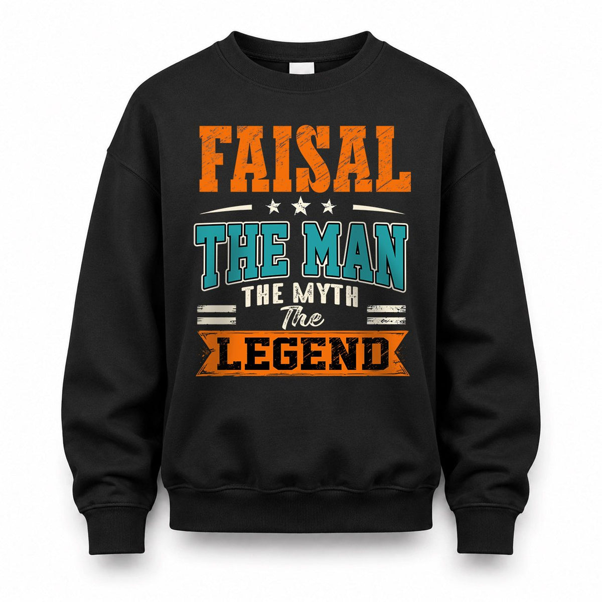 FAISAL HH F007 The Man Myth Legend Personalized Shirt – product image 3