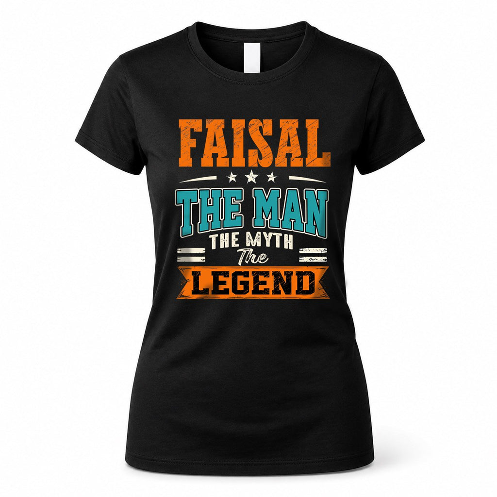 FAISAL HH F007 The Man Myth Legend Personalized Shirt – product image 5