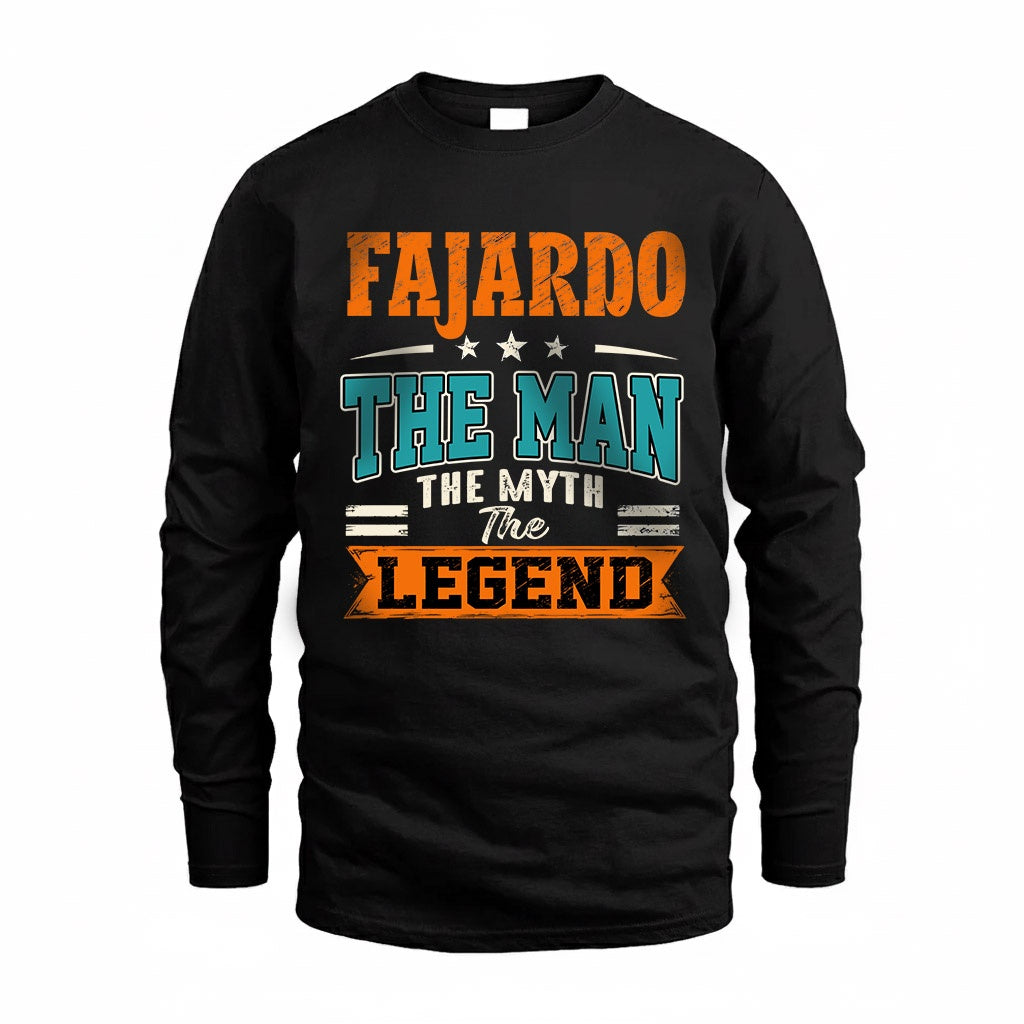 FAJARDO HH F007 The Man Myth Legend Personalized Shirt – product image 4
