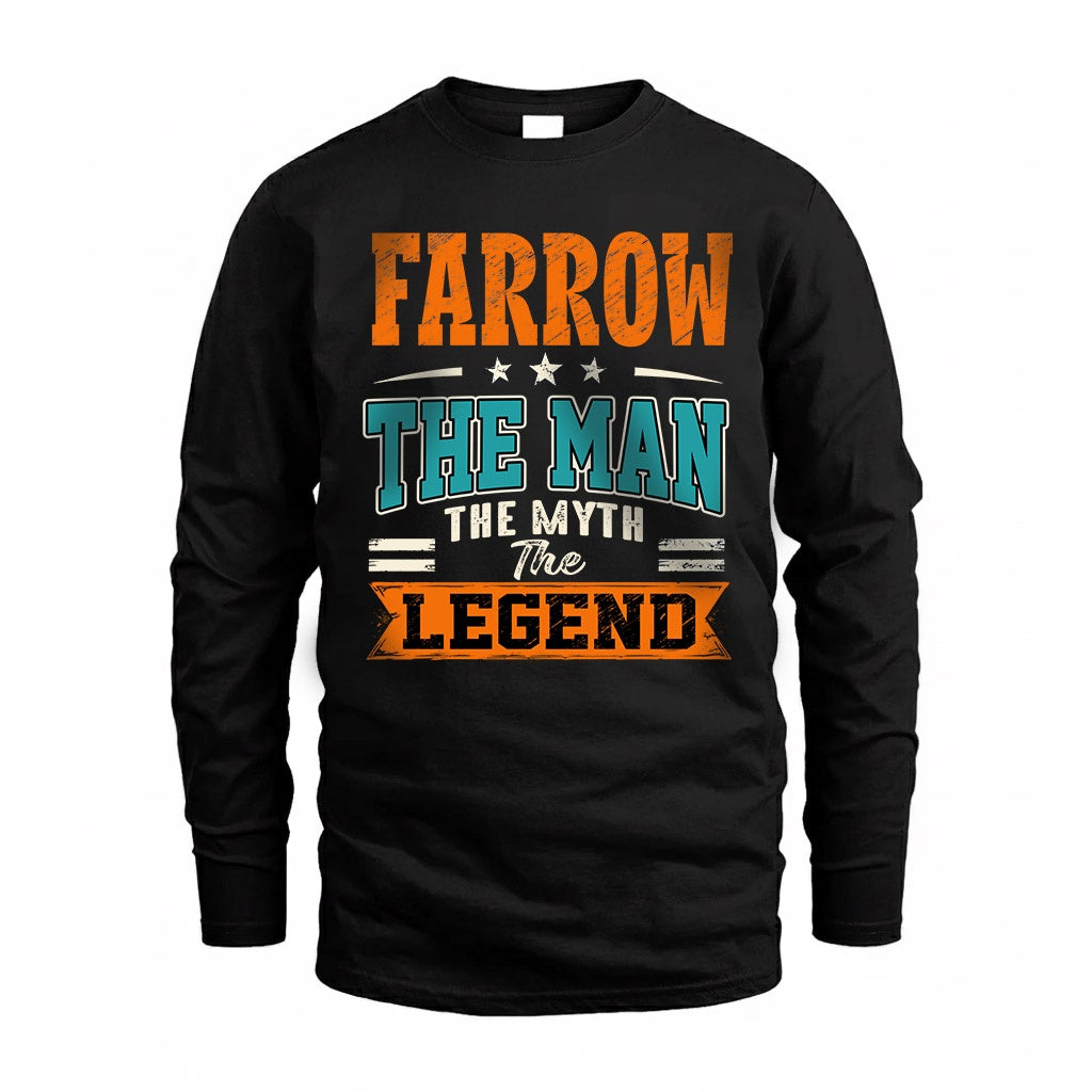 FARROW HH F007 The Man Myth Legend Personalized Shirt – product image 4