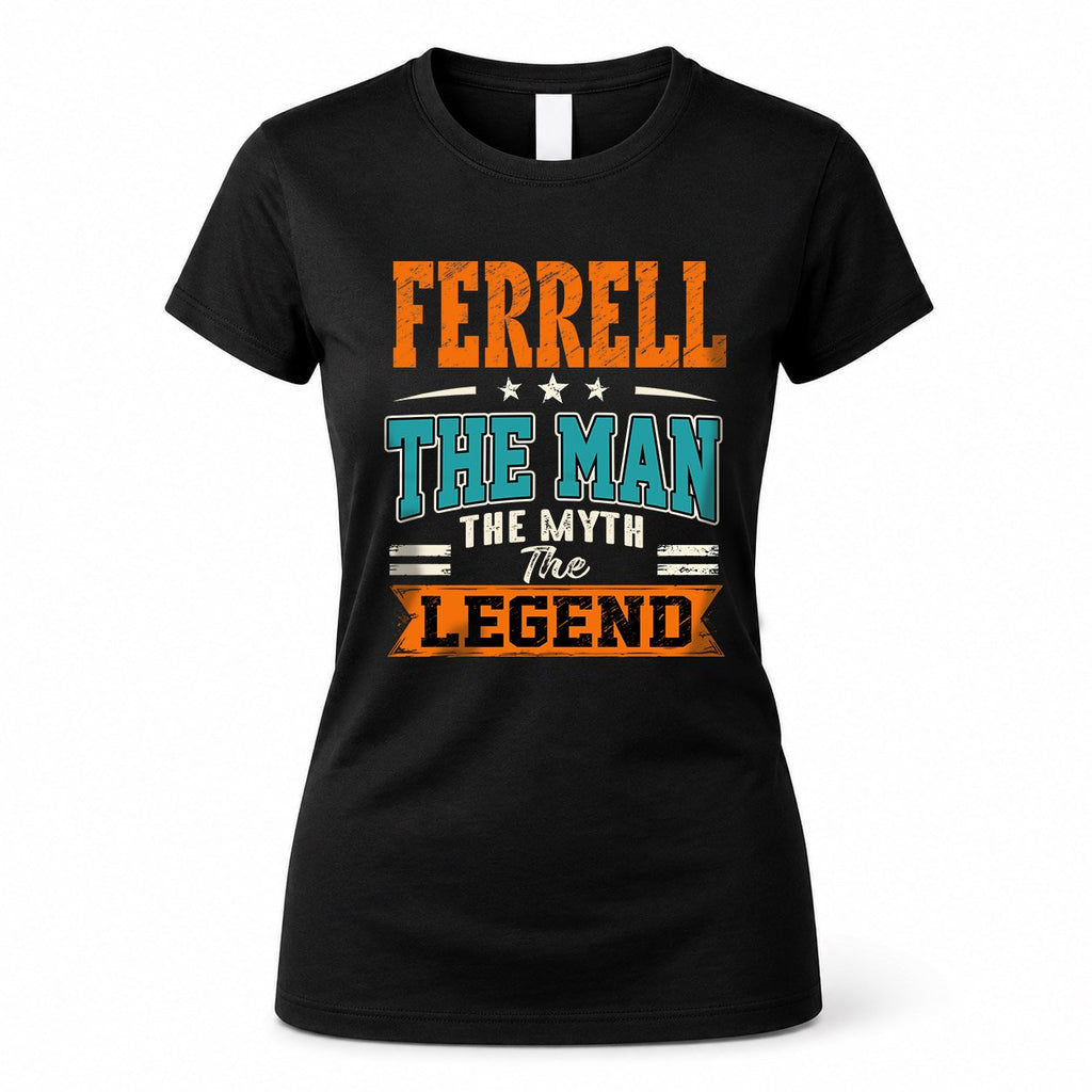 FERRELL HH F007 The Man Myth Legend Personalized Shirt – product image 5