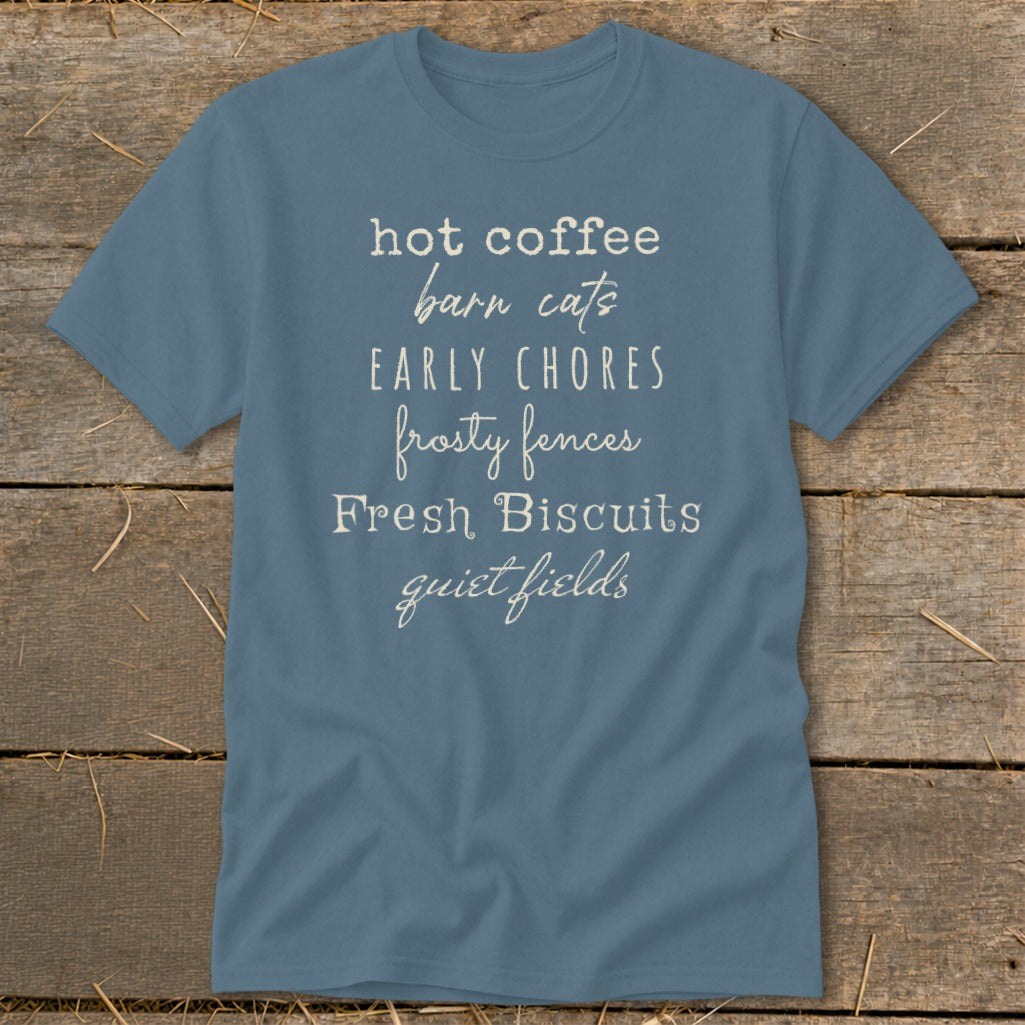 Fall Farmhouse Mornings Classic Tee product image 10