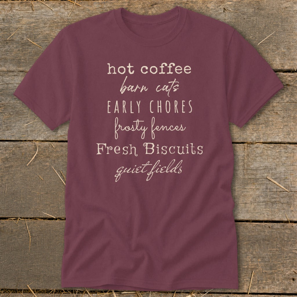 Fall Farmhouse Mornings Classic Tee product image 7