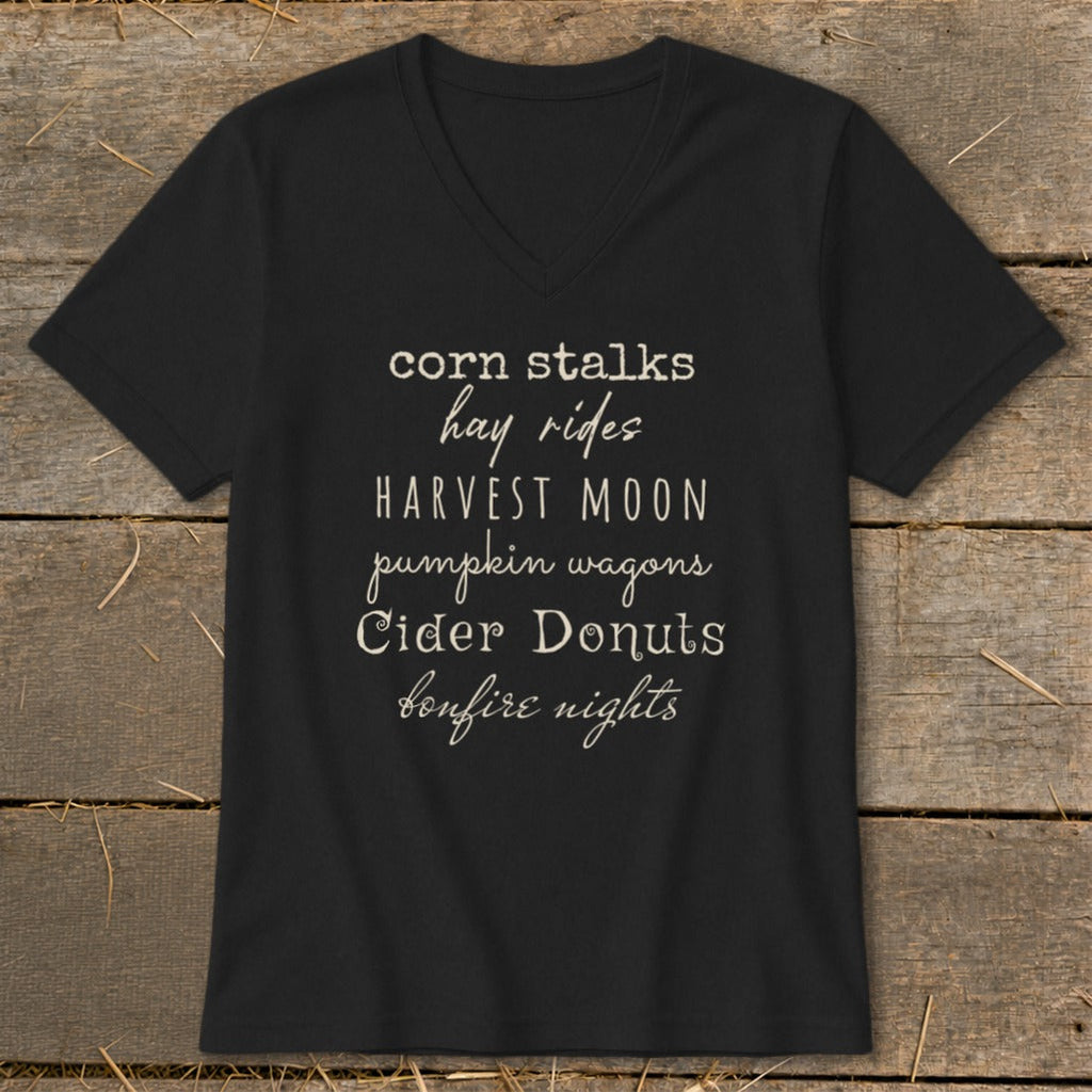 Fall Harvest Season V-neck