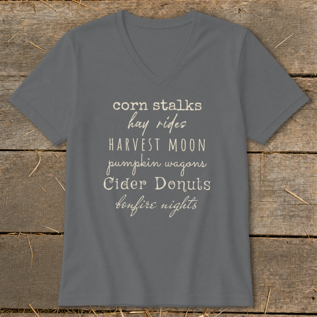 Fall Harvest Season V-neck