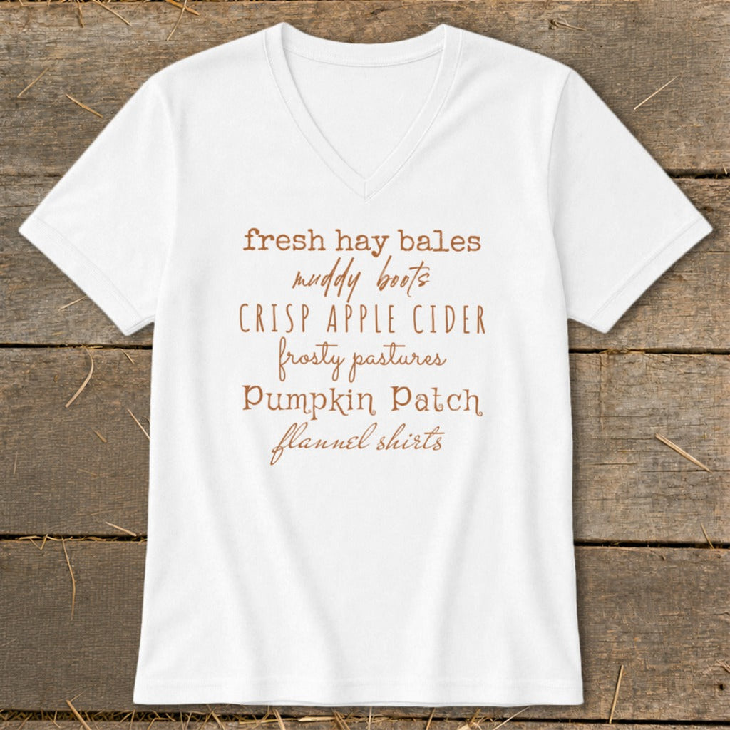Fall on the Farm V-neck