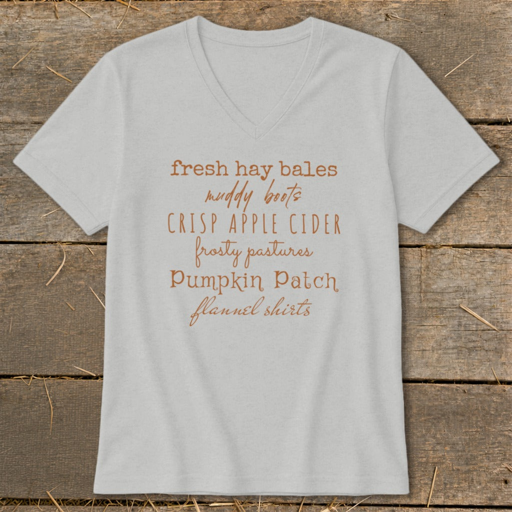 Fall on the Farm V-neck