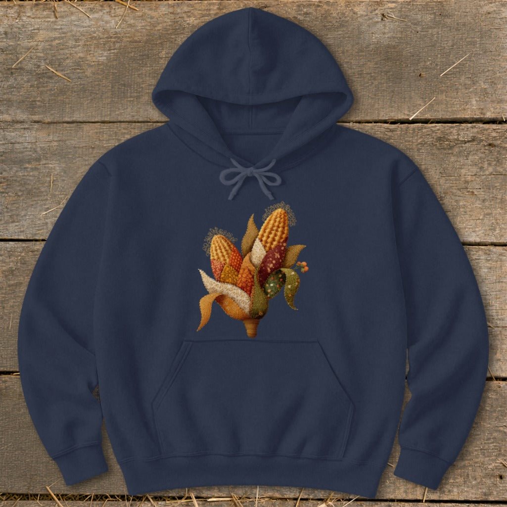 Faux Embroidery Corn Stalk Hoodie product image 4