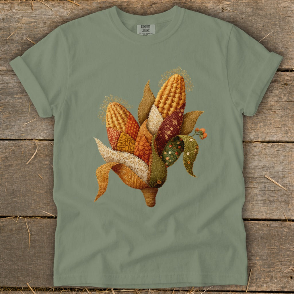 Faux Embroidery Corn Stalk Signature Tee product image 3
