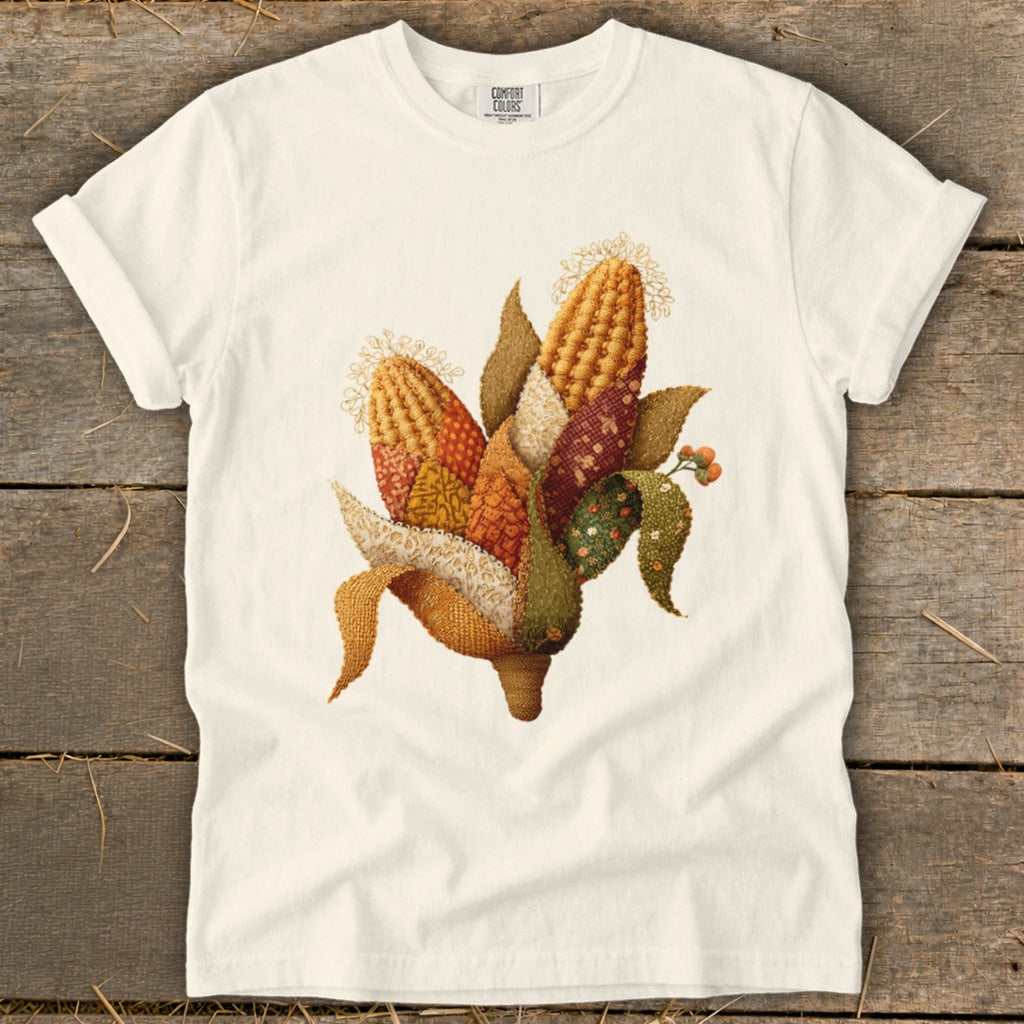 Faux Embroidery Corn Stalk Signature Tee product image 1