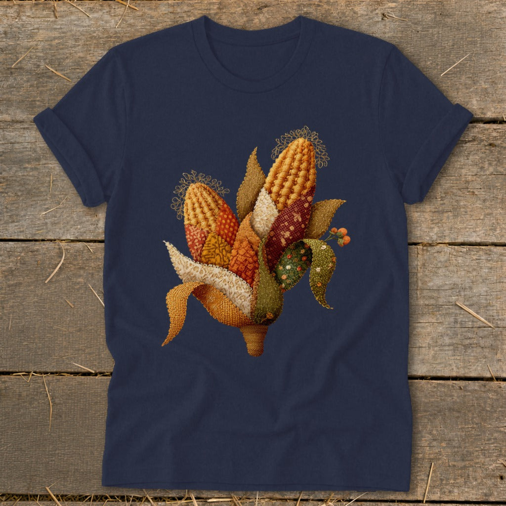 Faux Embroidery Corn Stalk Softstyle Tee product image 3