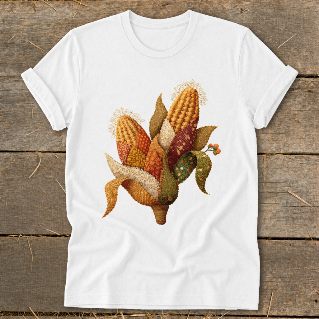 Faux Embroidery Corn Stalk Softstyle Tee product image 4