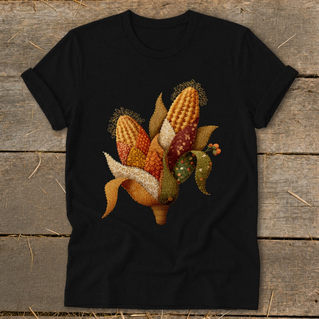 Faux Embroidery Corn Stalk Softstyle Tee product image 5