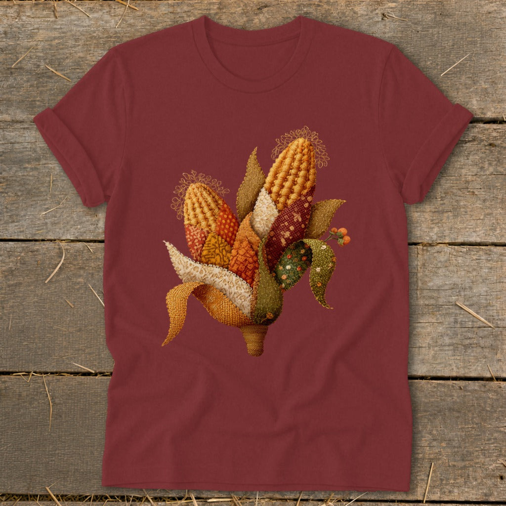 Faux Embroidery Corn Stalk Softstyle Tee product image 6