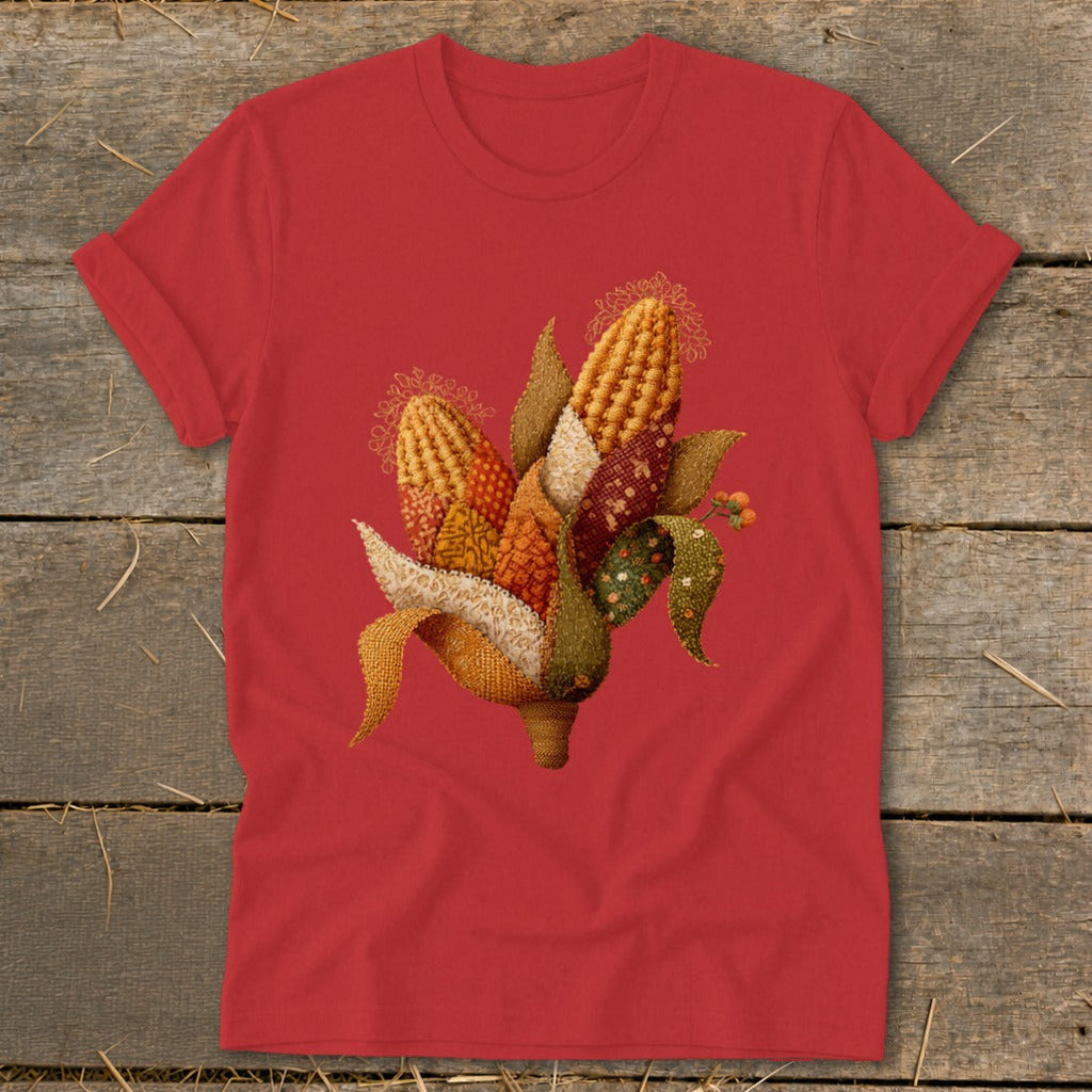 Faux Embroidery Corn Stalk Softstyle Tee product image 7