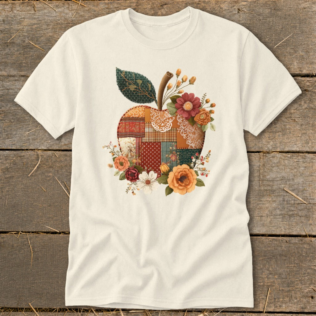 Faux Patchwork Apple Classic Tee product image 3