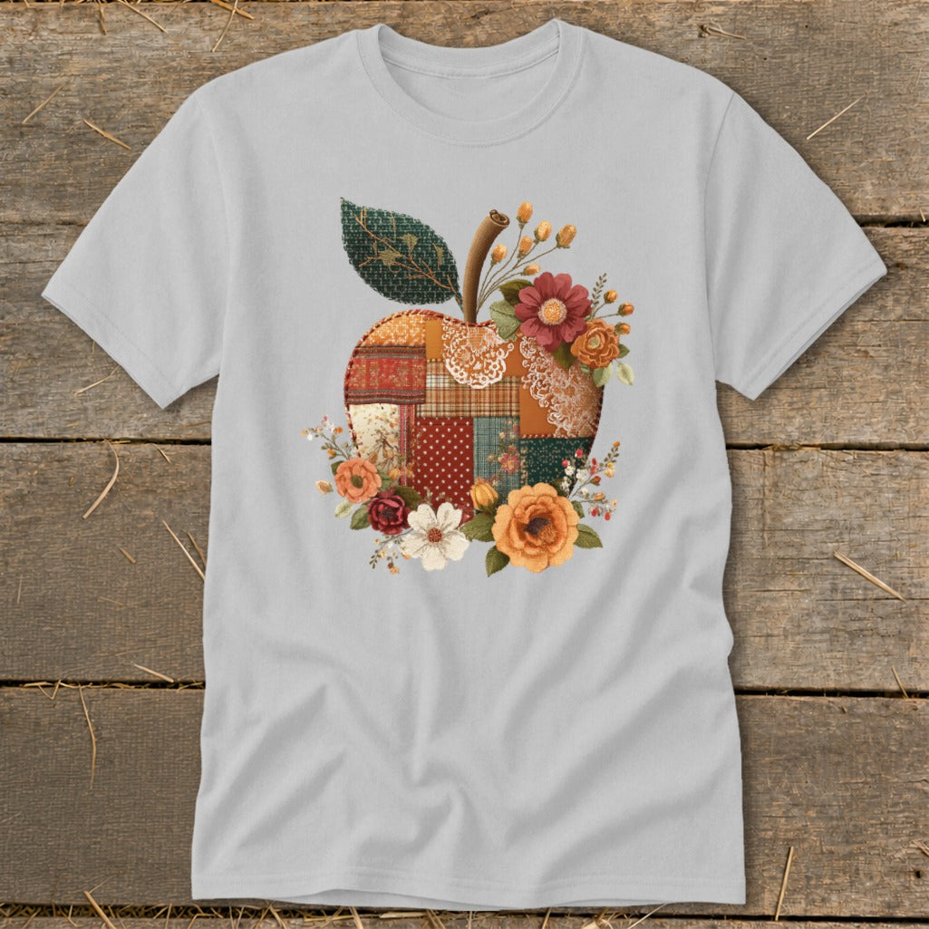 Faux Patchwork Apple Classic Tee product image 5